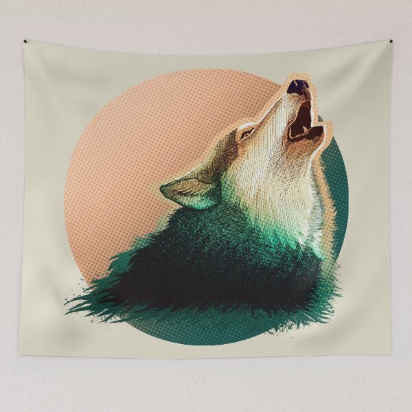 Item preview, howlin wolf designed and sold by Ztudio.