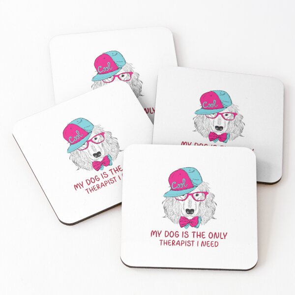 Item preview, My Dog Is the Only Therapist I Need designed and sold by protegra.