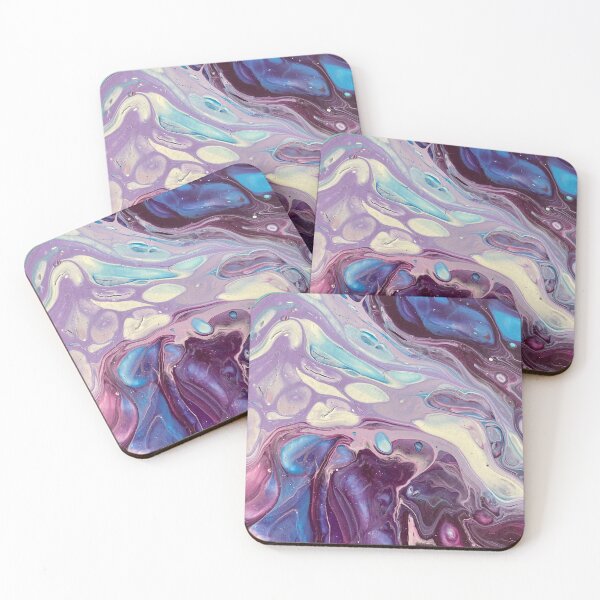 Item preview, Turquoise Paint Pour  designed and sold by DentistArt2022.