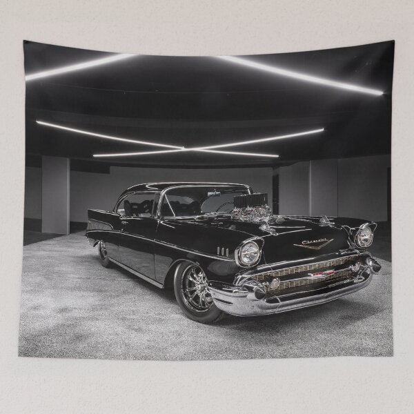 Artikelvorschau, Louis Younis' Chevrolet Belair von 1957 entworfen und verkauft von HoskingInd.