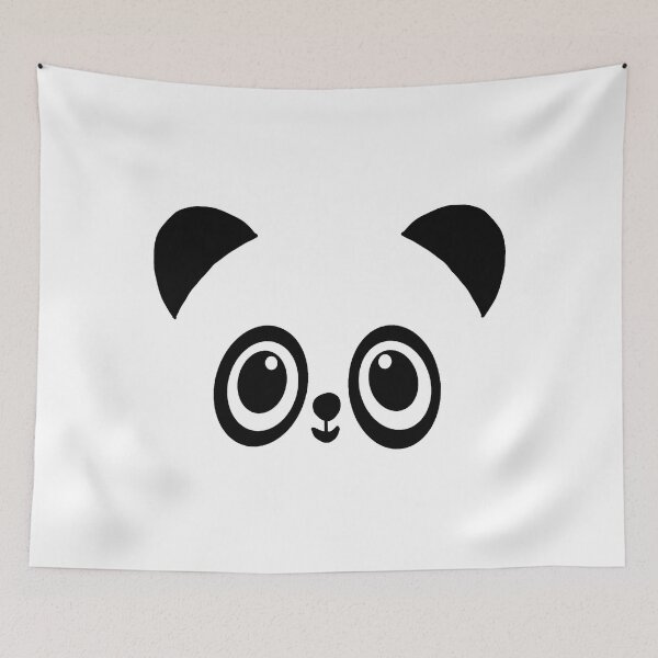 Item preview, Cool Minimalist Art Panda Bear  designed and sold by SouthernDesigns.