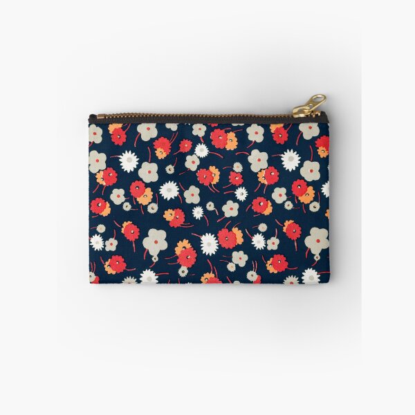 Item preview, White, Gray, Pink and Red Flowers Pattern by Charles Goy designed and sold by BossyCatHome.