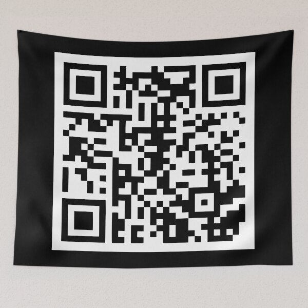 Item preview, Rickroll QR designed and sold by Texterns.