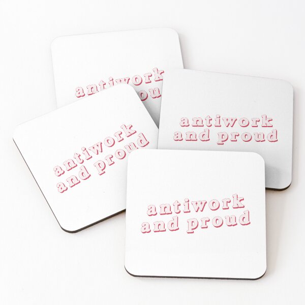 Item preview, Antiwork and Proud designed and sold by voltzandvoices.