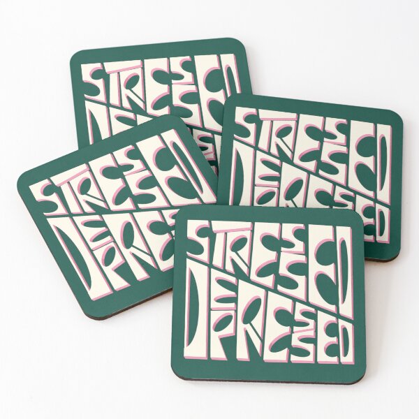 Item preview, Stressed & Depressed designed and sold by Silpajoe.