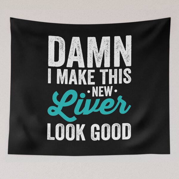 Item preview, Damn I Make This New Liver Look Good Shirt, Gift For Liver Transplant Recipient, Liver Donation Awareness Shirt, Gift For Liver Survivor designed and sold by aymob.