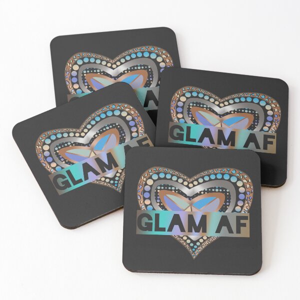 Item preview, Glam AF Heart designed and sold by AloraDawnEve.