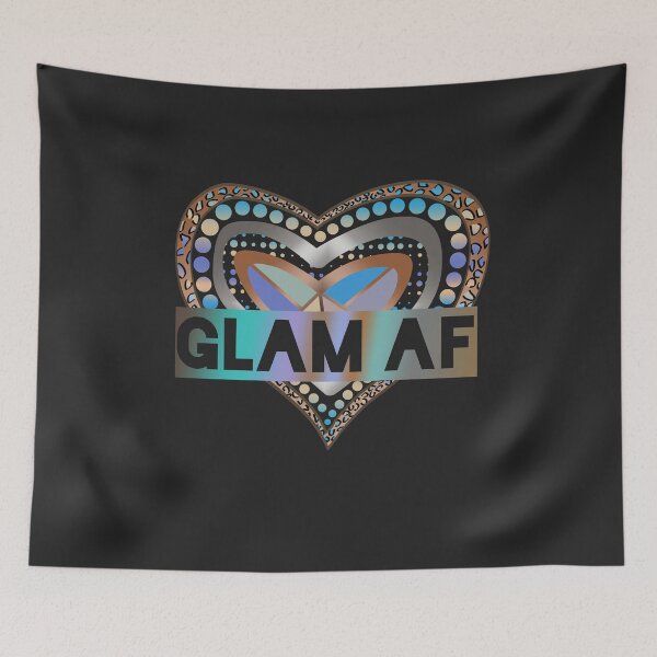 Item preview, Glam AF Heart designed and sold by AloraDawnEve.