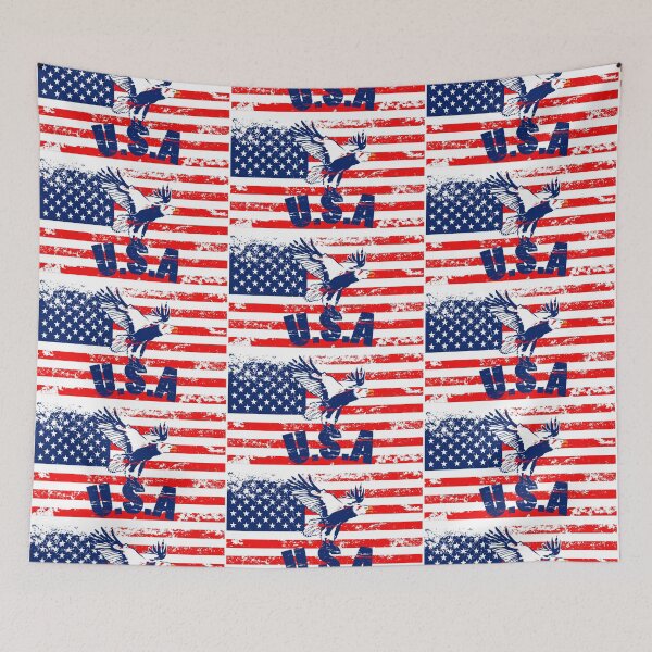Item preview, U.S.A - American Eagle Flag designed and sold by RENAGADE4LYF.