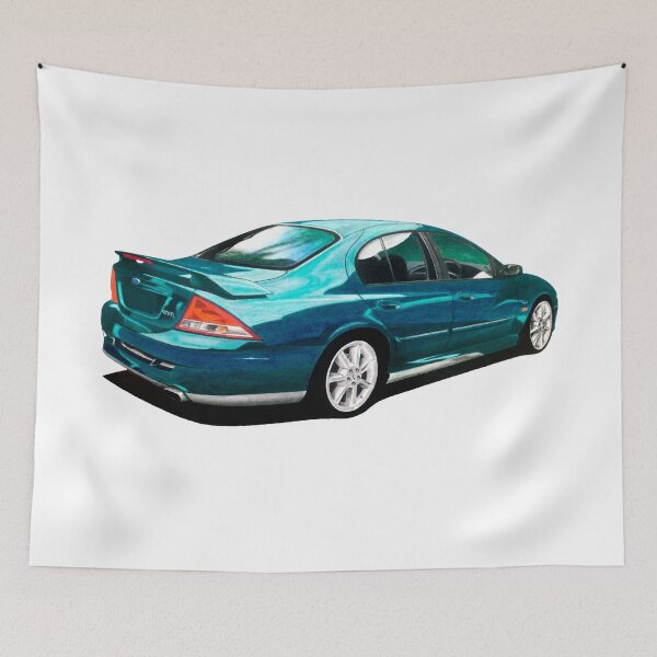 Item preview, Motoring Legends 2002 AU Series 3 Ford Falcon XR8 Rebel artwork by Wayne Sotogi designed and sold by Wayne Sotogi.