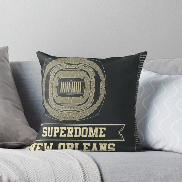 Item preview, New Orleans Saints Superdome Seating Chart - Vintage designed and sold by Shagreal.