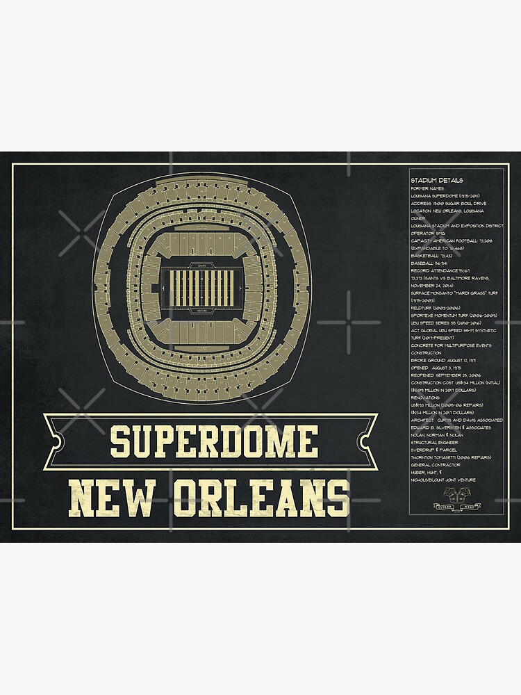 New Orleans Saints Vinyl Magnet