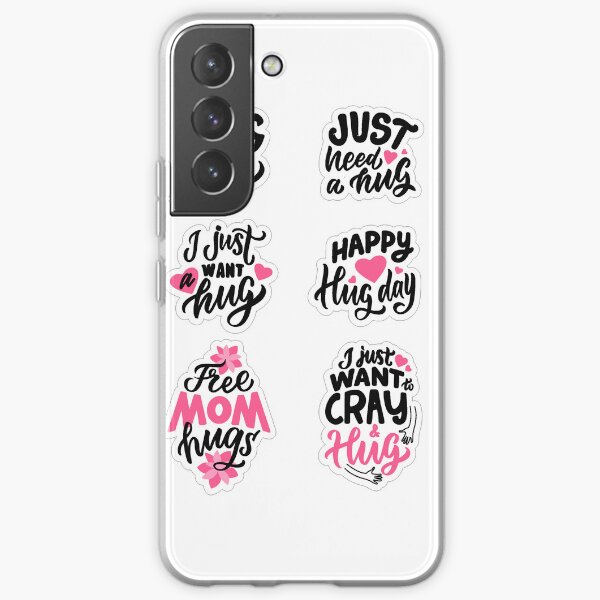 Set Collection Big Hug Sticker Samsung Galaxy Soft Case