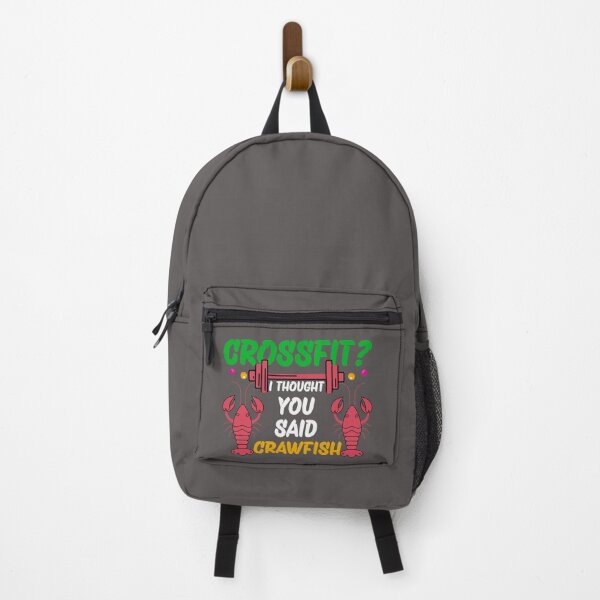 Item preview, CrossFit? I Thought You Said Crawfish, Mardi Gras Graphic designed and sold by ChicLilyShop.
