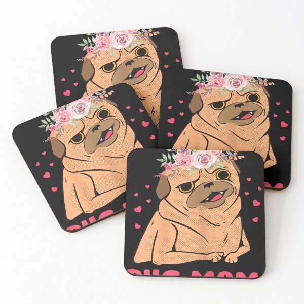 Item preview, Womens Animal Pet Parent Dog Owner Pug Mom  designed and sold by duvalinto.