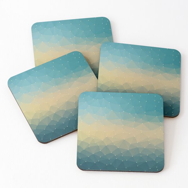 Item preview, Sun In The Water Yellow Blue designed and sold by CoffeeWires.