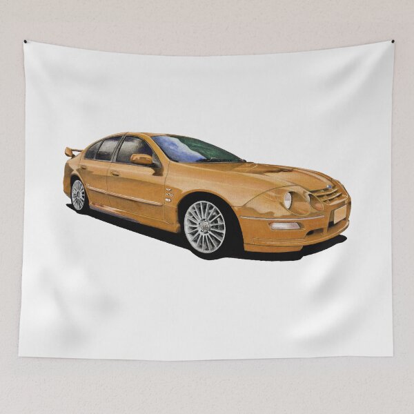 Item preview, 2002 AU Series 3 Ford Falcon XR6 ST artwork by Wayne Sotogi designed and sold by Wayne Sotogi.