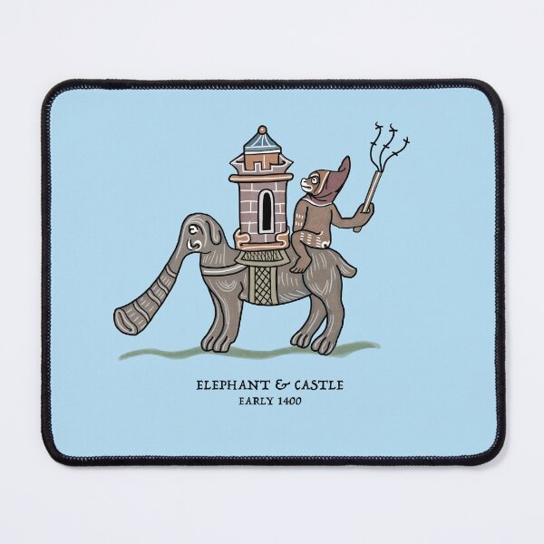 Item preview, Medieval Elephant & Castle: ca 1400 designed and sold by ebrawne.