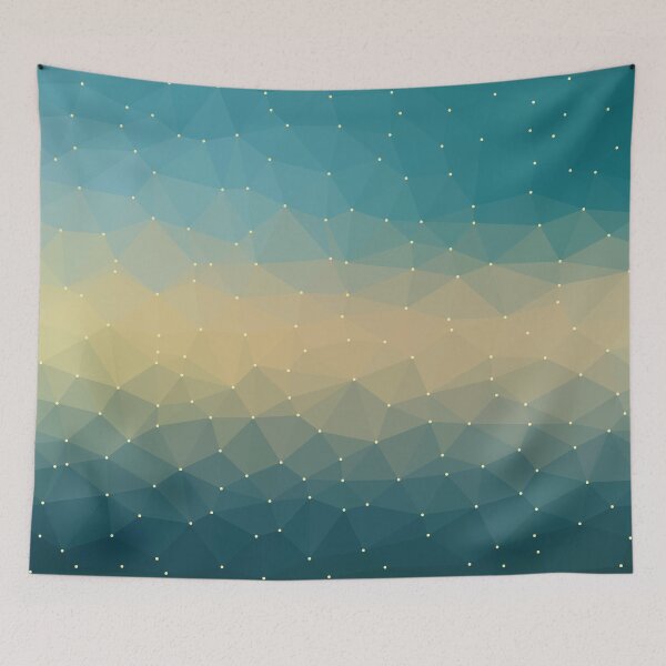 Item preview, Sun In The Water Yellow Blue designed and sold by CoffeeWires.
