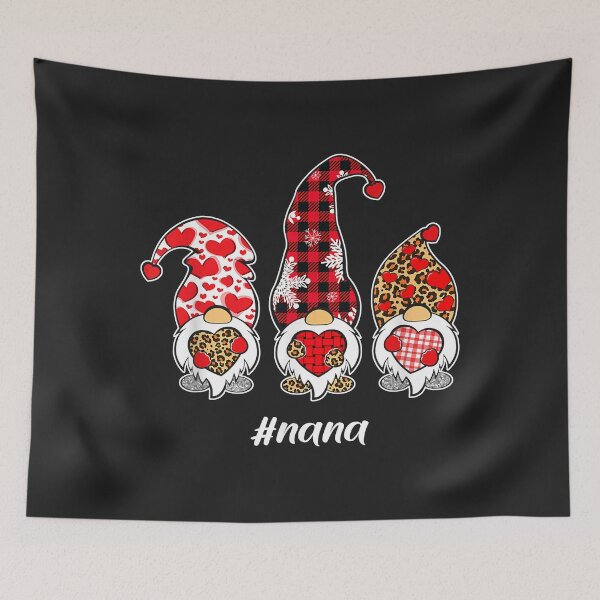 Item preview, Leopard Nana Gnome Xmas Valentine Matching Family Group designed and sold by ricnikkiaavi.