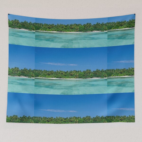 Item preview, Tropical Beach Paradise, Aqua Blue Ocean designed and sold by newburyboutique.