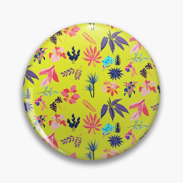 Item preview, Colorful Bold Foliage Seamless Pattern Yellow Version designed and sold by Cora Gregory.