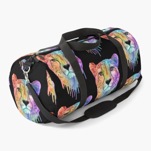 Item preview, Rainbow Drip Cheetah Portrait designed and sold by Deborah Camp.