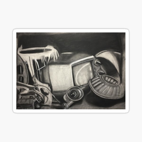 Item preview, Still Life Drawing designed and sold by ShyArtistMaddie.