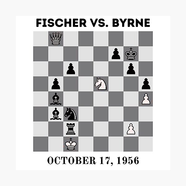 Item preview, FISCHER vs. BYRNE: The Game of The Century designed and sold by ThePawnStore.