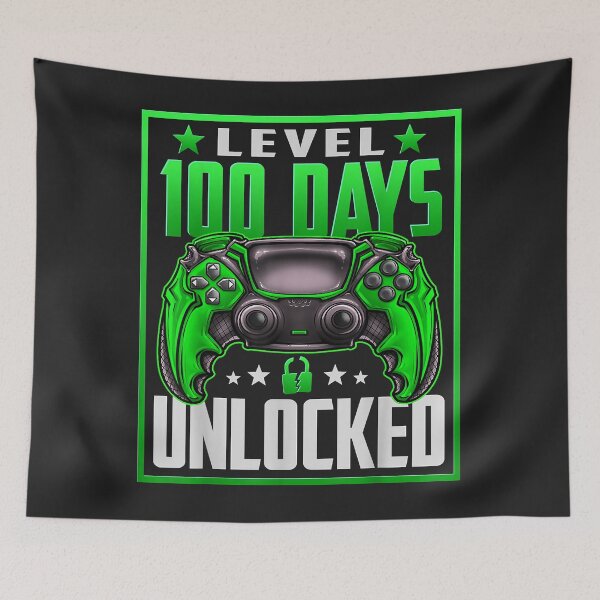 Item preview, Level 100 Days Of School Unlocked 100th Back To School Gifts designed and sold by ricnikkiaavi.