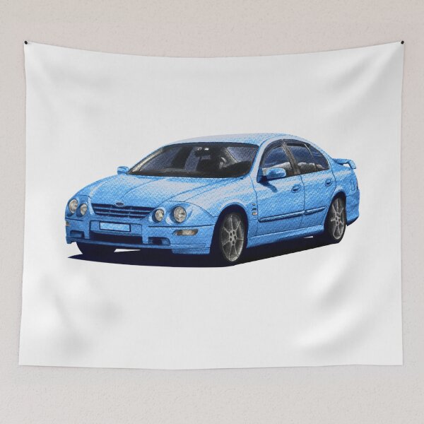 Item preview, 2002 AU Series 3 Ford Falcon XR8 artwork by Wayne Sotogi designed and sold by Wayne Sotogi.