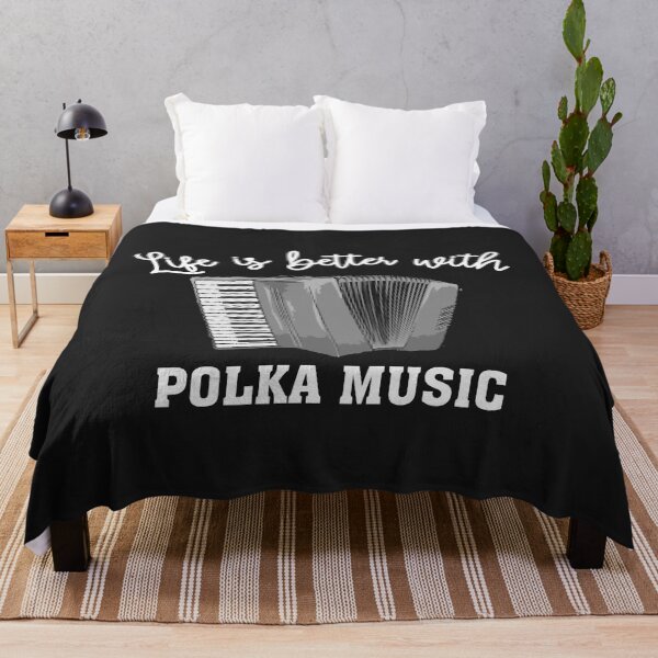 Item preview, Life Is Better With Polka Music Cute Accordionist Gift Sweatshirt designed and sold by ricnikkiaavi.