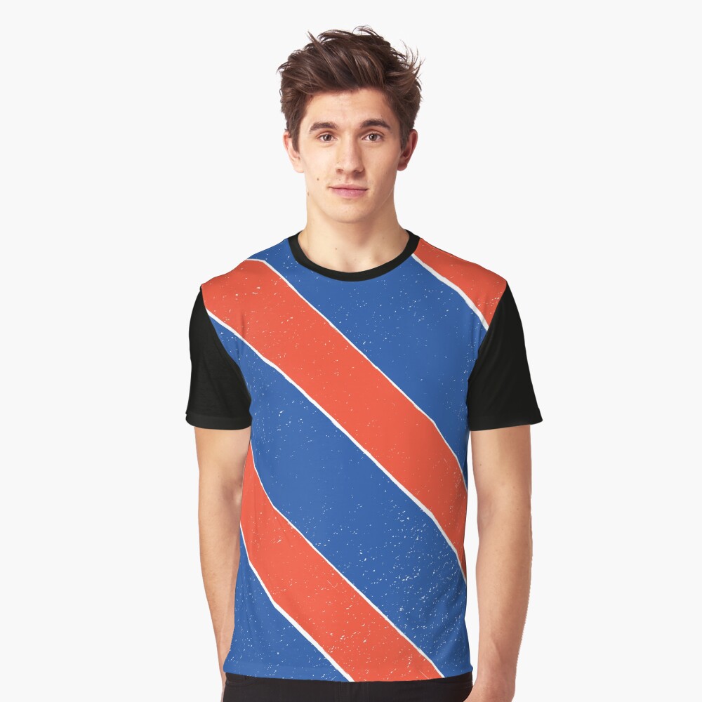 ★ DIAGONAL★ STRIPE GRAPHIC PRINTING TEE burgundy DA251T10 Red Diagonal Stripes T-Shirts for Sale | Redbubble