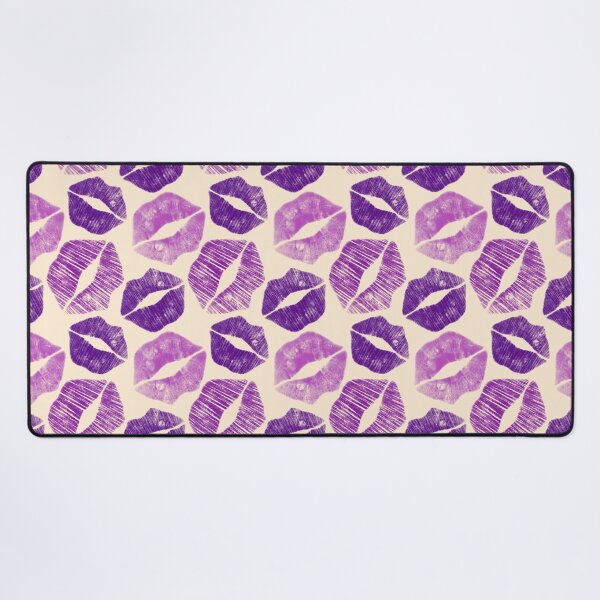 Item preview, Pattern Lips in Purple Lipstick designed and sold by CotodiStudio.