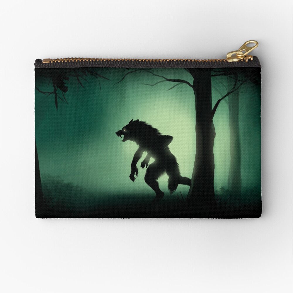 Midnight Stalk Zipper Pouch