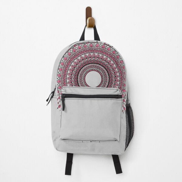 Item preview, Pink and Grey Traditional Mandala designed and sold by urjapalkar.