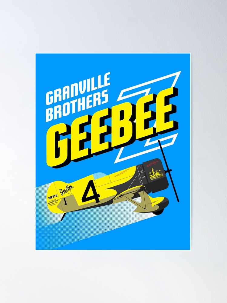 Alternate view of GeeBee Z Poster
