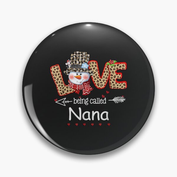 Item preview, Love being called Nana Snowman Christmas Leopard Xmas designed and sold by ricnikkiaavi.
