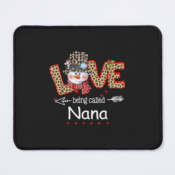 Item preview, Love being called Nana Snowman Christmas Leopard Xmas designed and sold by ricnikkiaavi.