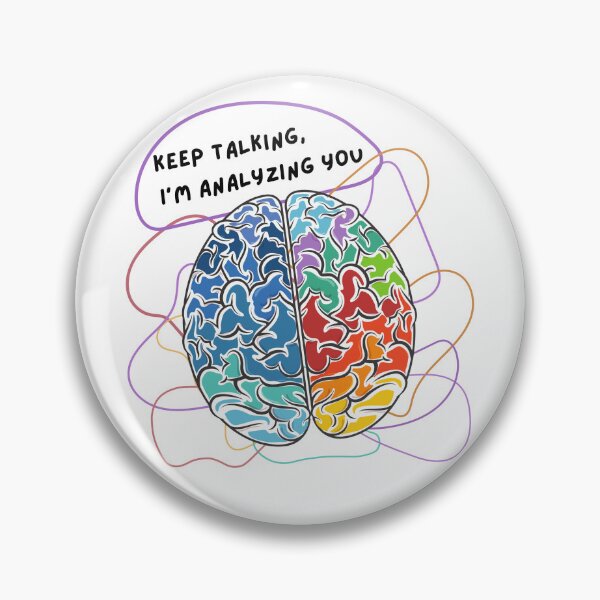 Item preview, Keep Talking, Im Analyzing You designed and sold by MemasStore23.