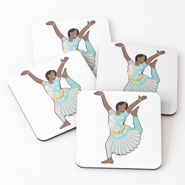 Item preview, Bharatanatyam : Classical Indian Sky Blue Dancer  designed and sold by umasharda.