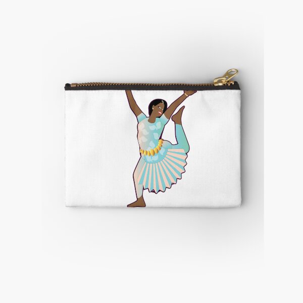 Item preview, Bharatanatyam : Classical Indian Sky Blue Dancer  designed and sold by umasharda.