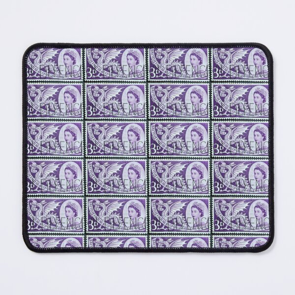 Item preview, Queen and the Dragon Vintage Postage Stamp designed and sold by Factory57.