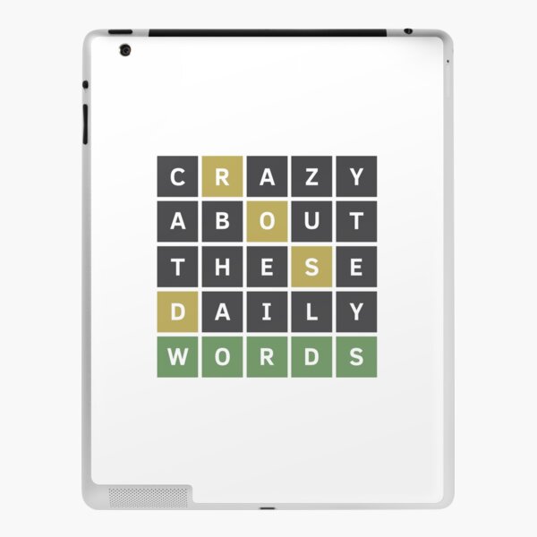 Crazy About These Daily Words (Wordle Game) Coffee Mug for Sale by  wildlotusmedia