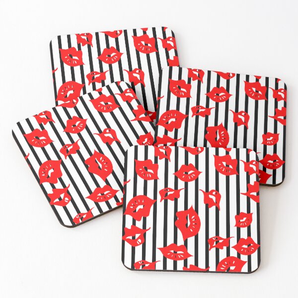 Item preview, Red Lips Patterns designed and sold by WASAN  DESIGNS.