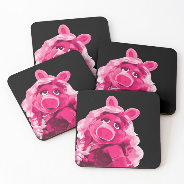 Item preview, Miss Piggy Portrait Painting (version 2/2 - no background) designed and sold by Jessiwins19.