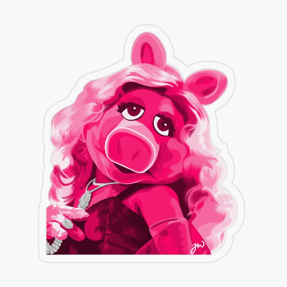 Miss Piggy Muppet 1 Photographic Print for Sale by bethanderson