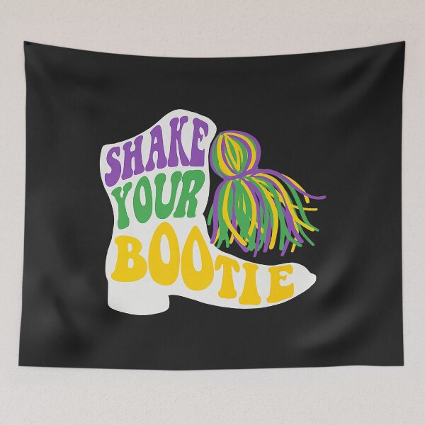Item preview, Mardi Gras Shake Your Bootie Majorette Boots Premium designed and sold by ricnikkiaavi.