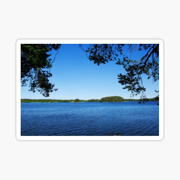 Hultsjön, Ångermanland, Sweden Sticker