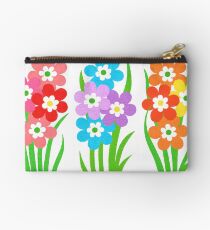 FLOWERY THREESOME Studio Pouch